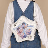 New Ita Bag Backpacks 2026 Popular Transparent School Bag for Women Sweet Chic Star Crossbody Bag Display Autumn Bolsa Сумка