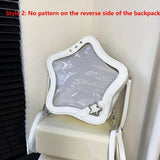 New Ita Bag Backpacks 2026 Popular Transparent School Bag for Women Sweet Chic Star Crossbody Bag Display Autumn Bolsa Сумка