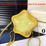 New Ita Bag Backpacks 2026 Popular Transparent School Bag for Women Sweet Chic Star Crossbody Bag Display Autumn Bolsa Сумка
