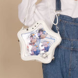 New Ita Bag Backpacks 2026 Popular Transparent School Bag for Women Sweet Chic Star Crossbody Bag Display Autumn Bolsa Сумка