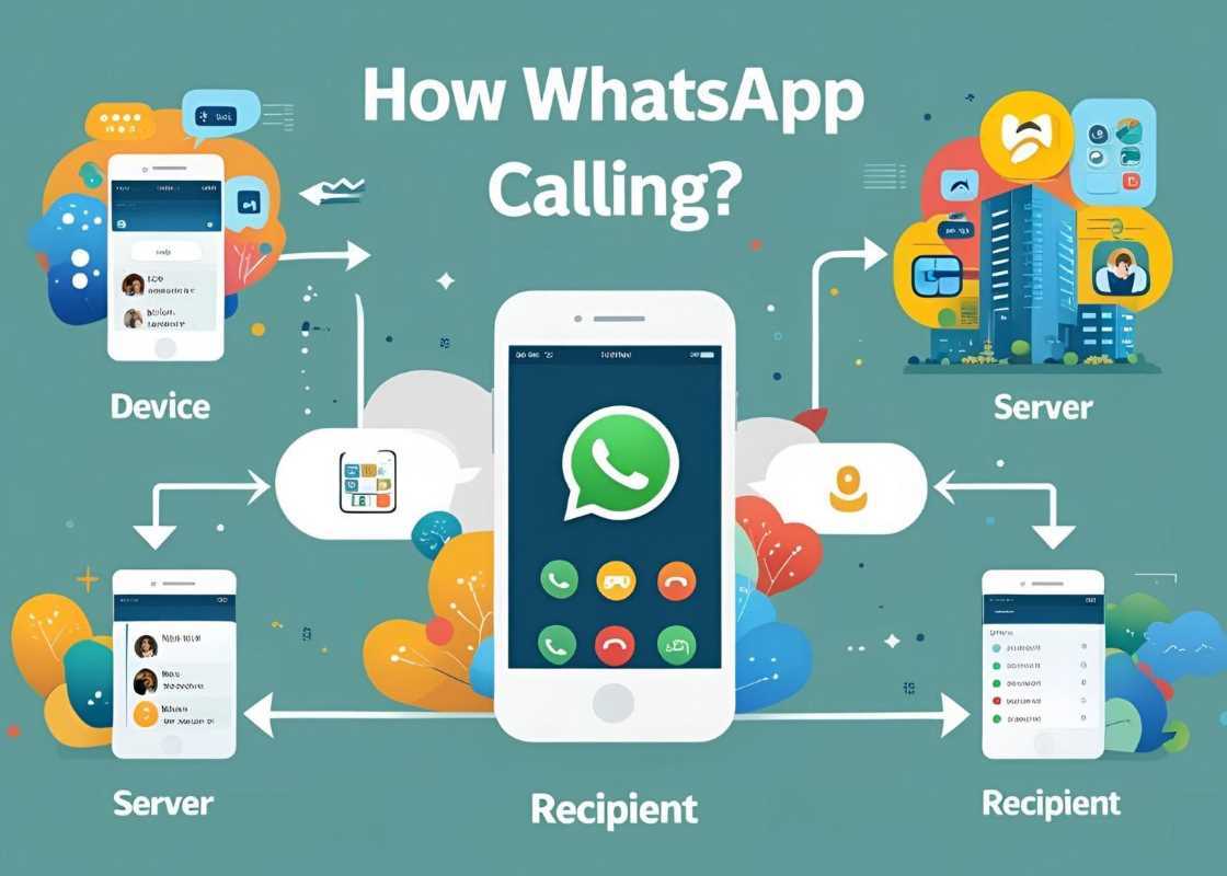 How WhatsApp calling works from device to server to recipient